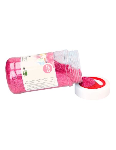 Purpurina Liderpapel Fantasia Color Metalico Rosa Pastel Bote De 250 Gr