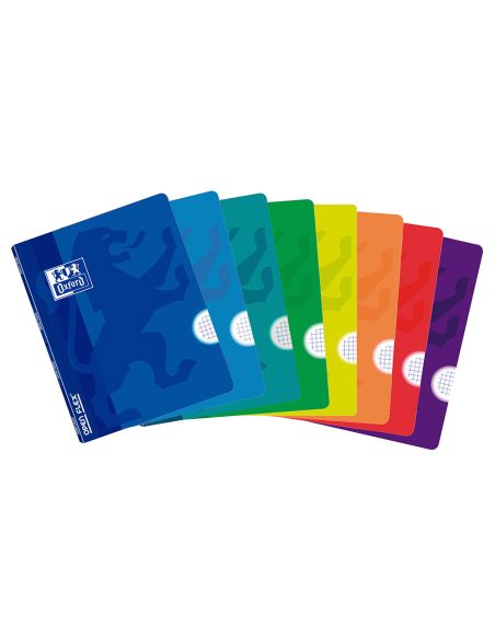 Libreta Escolar Oxford Openflex Tapa Flexible Optik Paper 48 Hojas Din A4 Cuadro 5 Mm Colores Surtidos
