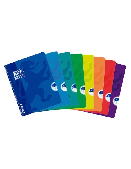 Libreta Escolar Oxford Openflex Tapa Flexible Optik Paper 48 Hojas Din A4 Rayado Horizontal Colores Surtidos