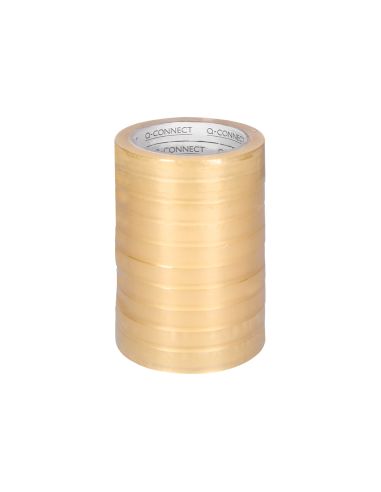 Cinta Adhesiva Q-Connect Transparente 66 Mt X 15 Mm