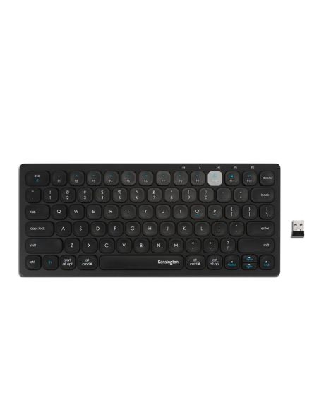 Teclado Kensington Compact Inalambrico Dual Usb 3.0 Color Negro 288X125X21 Mm