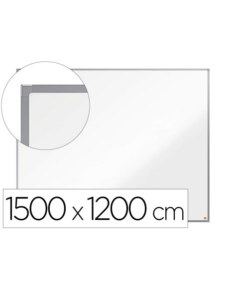Pizarra Blanca Nobo Essence Acero Vitrificado Magnetica 1500X1200 Mm