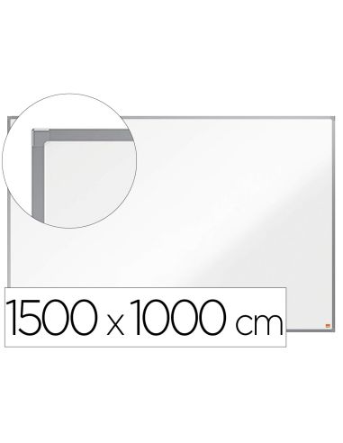 Pizarra Blanca Nobo Essence Acero Vitrificado Magnetica 1500X1000 Mm