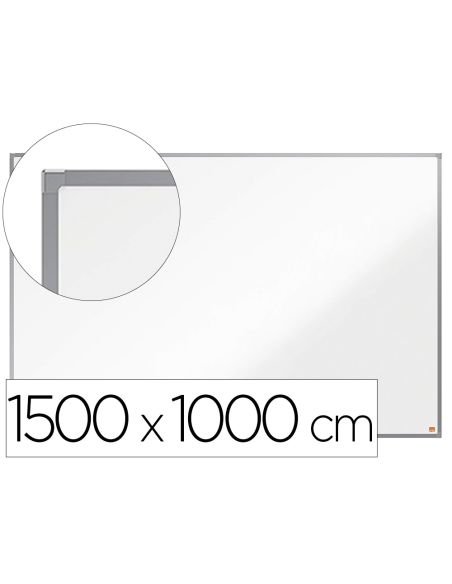 Pizarra Blanca Nobo Essence Acero Vitrificado Magnetica 1500X1000 Mm