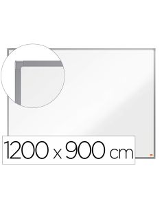 Pizarra Blanca Nobo Essence Acero Vitrificado Magnetica 1200X900 Mm