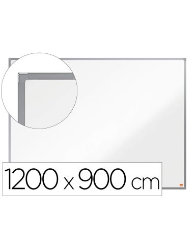 Pizarra Blanca Nobo Essence Acero Vitrificado Magnetica 1200X900 Mm