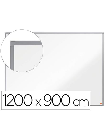 Pizarra Blanca Nobo Essence Acero Vitrificado Magnetica 1200X900 Mm
