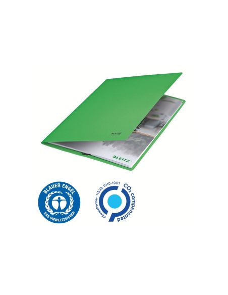 Carpeta Leitz Recycle Gomas Din A4 Carton Reciclable 100% Verde|Libreriasalesiana
