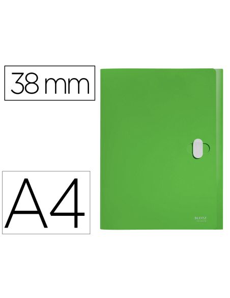 Carpeta De Proyectos Leitz Recycle Din A4 Polipropileno Lomo 38 Mm Verde
