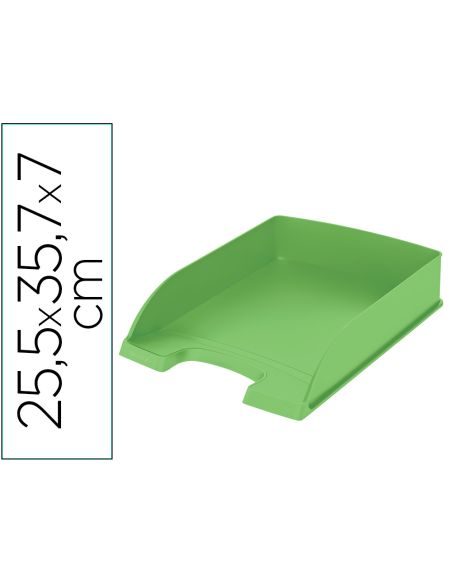 Bandeja Sobremesa Plastico Leitz Recycle Verde 255X357X70 Mm