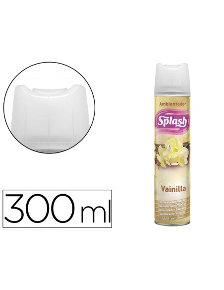 Ambientador Spray Splash Aroma Vainilla Bote De 300 Ml