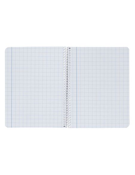 Cuaderno Espiral Liderpapel Cuarto Witty Tapa Dura 80H 75Gr Milimetrado 2Mm Colores Surtidos