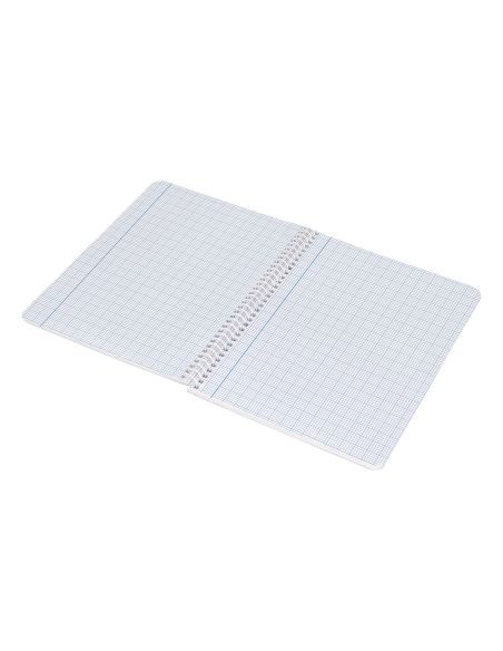 Cuaderno Espiral Liderpapel Cuarto Witty Tapa Dura 80H 75Gr Milimetrado 2Mm Colores Surtidos
