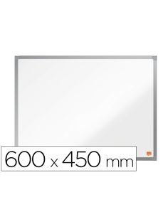 Pizarra Blanca Nobo Essence Acero Vitrificado Magnetica 600X450 Mm