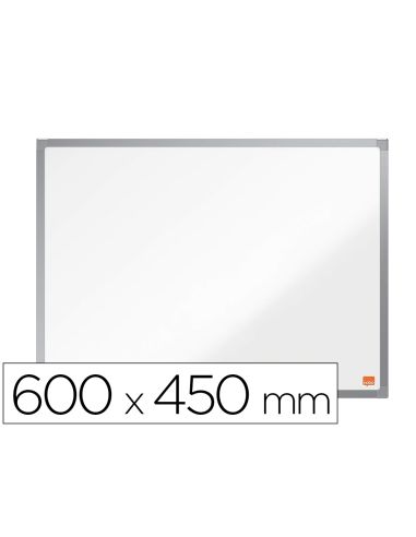 Pizarra Blanca Nobo Essence Acero Vitrificado Magnetica 600X450 Mm