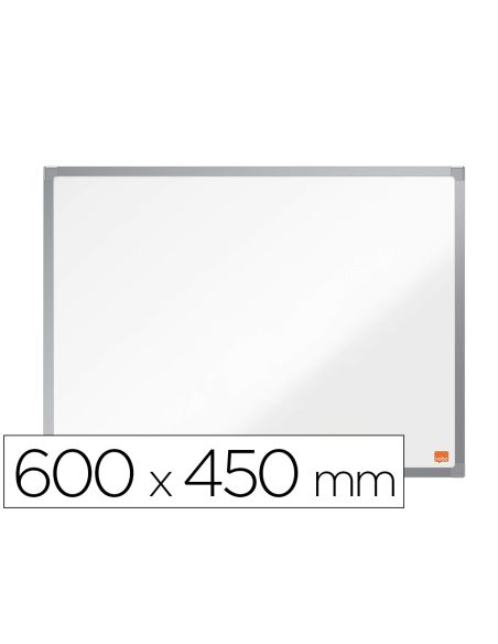 Pizarra Blanca Nobo Essence Acero Vitrificado Magnetica 600X450 Mm