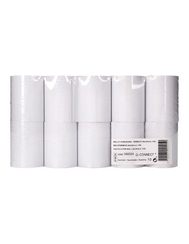 Rollo Sumadora Termico Greening 80 Mm Ancho X 60 Mm Diametro Sin Bisfenol A Papel De 70 G/M2