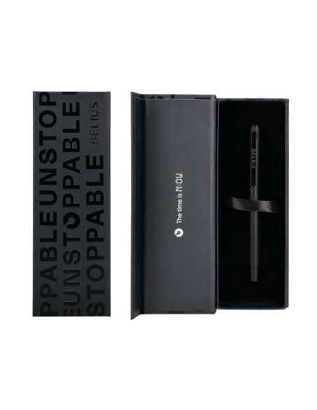 Roller Belius Unstoppable Color Negro Tinta Negra Caja De Diseño