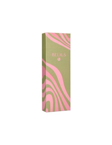 Boligrafo Belius Ink Dreams Aluminio Color Verde Matcha Y Rosa Plateado Frase Interior Tinta Azul Caja De Diseño