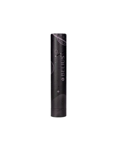 Boligrafo Belius Rocket B Aluminio Color Minimalista Negro Tinta Azul Caja Cilindrica