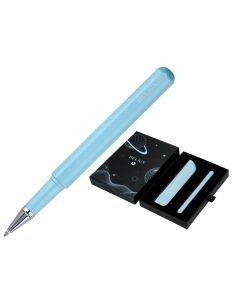 Roller Y Funda De Similpiel Belius Space B Color Minimalista Azul Tinta Azul Caja De Diseño
