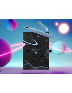 Roller Y Funda De Similpiel Belius Space B Color Minimalista Azul Tinta Azul Caja De Diseño 2
