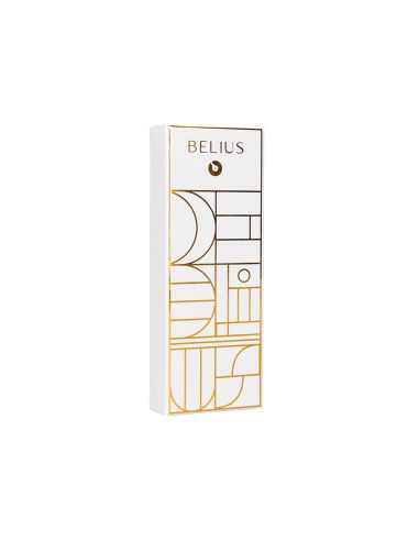 Boligrafo Belius Carte Blanche Color Y Blanco Dorado Tinta Azul Caja De Diseño