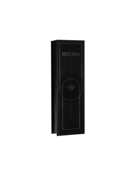 Roller Belius Turbo Aluminio Color Negro Tinta Azul Caja De Diseño
