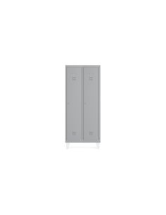 Taquilla Metalica Rocada 400 2 Modulos X 1 Puerta Gris 820X500X1800 Mm