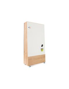 Pizarra Blanca Rocada Skinwhiteboard Pro Serie Naturas Con Tripode Doble Cara Melamina 100X150 Cm 2