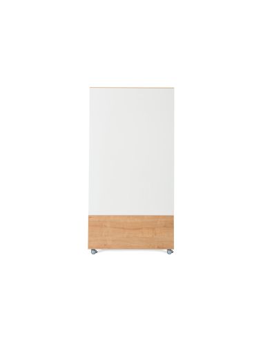 Pizarra Blanca Rocada Skinwhiteboard Pro Serie Naturas Con Tripode Doble Cara Melamina 100X150 Cm