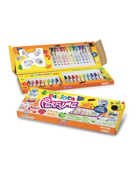 Rotulador Carioca Perfume Caja 30 Unidades Colores Surtidos