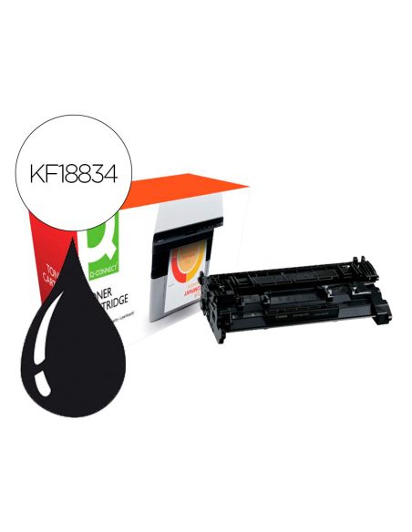 Toner Compatible Q-Connect Canon Lbp214-Hy I-Sensys Lbp 212 / 214 / 215 Alto Rendimiento Negro 9200