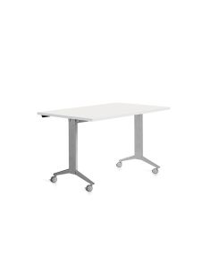 Mesa Rocada 2001Fd04 Con Tablero Abatible Color Gris/Blanco 140X80 Cm