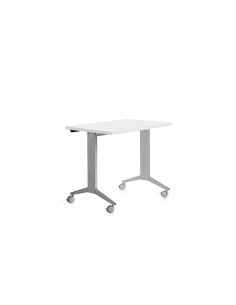 Mesa Rocada 2000Fd04 Con Tablero Abatible Color Gris/Blanco 120X60 Cm