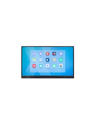 Pantalla Interactiva Rocada Cristal Templado 65" Multitactil Wifi Con Altavoces Usb Thunderbolt