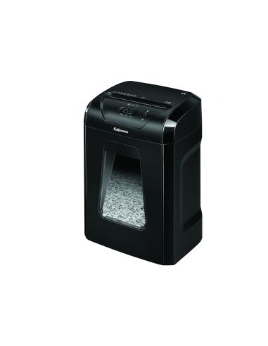 Destructora De Documentos Fellowes 12C Capacidad 8H Seguridad P4 Grapas Clips Y Tarjetas Papelera 19 L