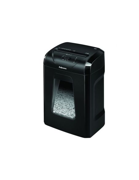 Destructora De Documentos Fellowes 12C Capacidad 8H Seguridad P4 Grapas Clips Y Tarjetas Papelera 19 L
