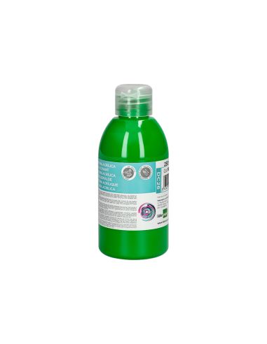 Pintura Acrilica Liderpapel Bote De 250 Ml Verde