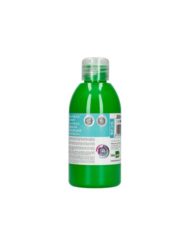 Pintura Acrilica Liderpapel Bote De 250 Ml Verde