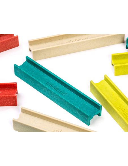 Juego Didactico Miniland Construccion Eco Beams Building 32 Piezas