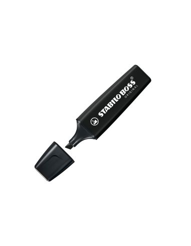 Rotulador Negro Stabilo Boss Pastel Fluorescente Nature
