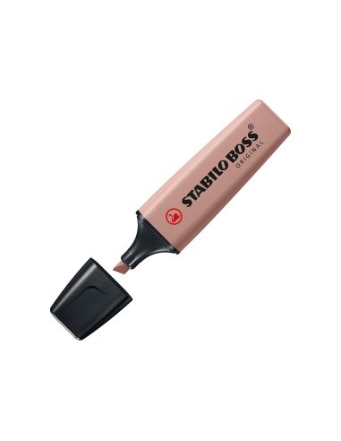 Rotulador Stabilo Boss Pastel Fluorescente 70 Nature Colors Ocre Oscuro