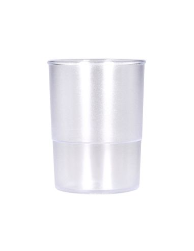 Cubilete Portalapices Q-Connect Transparente Plastico Diametro 75 Mm Alto 100 Mm