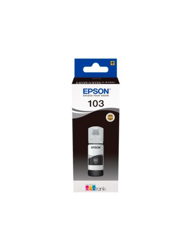 Tinta Epson Ecotank 103 L3110/3150/3151/5190 Negro Botella De 65 Ml