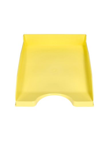Bandeja Sobremesa Plastico Q-Connect Amarillo Pastel Opaco 240X70X340 Mm