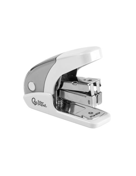 Grapadora Liderpapel Micro Con Regalo De Caja De 1000 Grapas 24/6 26/6 Capacidad 20 Hojas
