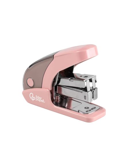 Grapadora Liderpapel Micro Con Regalo De Caja De 1000 Grapas 24/6 26/6 Capacidad 20 Hojas