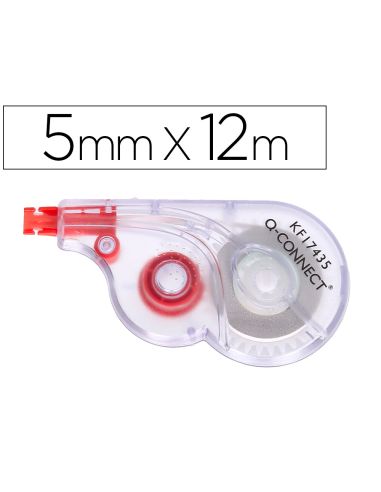 Corrector Q-Connect Cinta Blanco 5 Mm X 12 Mt