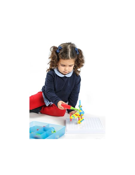 Juego Didactico Miniland Mosaic Art 3D 180 Piezas